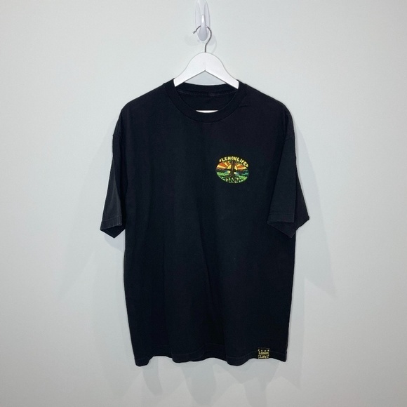 Lemon Life Santa Cruz, CA Black Short Sleeve T-Shirt - Picture 2 of 3